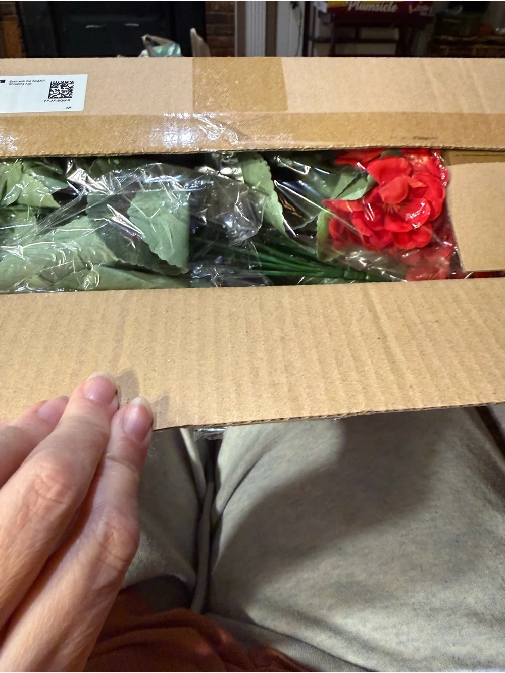 Red Artificial Floral Stem Bundle – Faux Florals for Décor